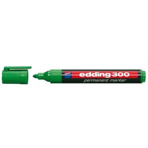 Μαρκαδόρος ανεξίτηλος Edding 300 1,5-3mm πράσινος