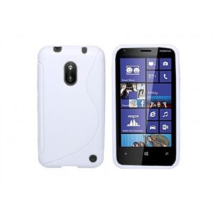 Θήκη κινητού για Nokia Lumia 620 S line white