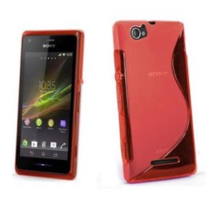 Θήκη κινητού για Sony Xperia M S line red