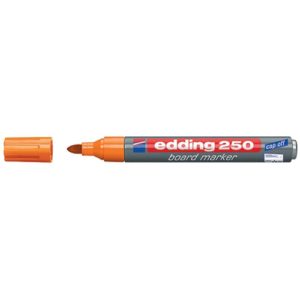 Μαρκαδόρος ασπροπίνακα Edding 250 1,5-3mm μεταλλικός πορτοκαλί