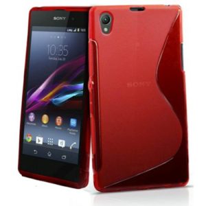 Θήκη κινητού για Sony Xperia Z1 S line red