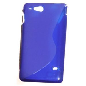 Θήκη κινητού για Sony Xperia Go S line dark blue
