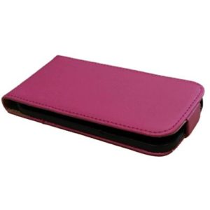 Θήκη κινητού για Samsung S4 Mini πορτοφόλι πάνω άνοιγμα pink