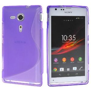 Θήκη κινητού για Sony Xperia SP S line purple