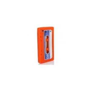 Θήκη κινητού για iphone 4/4s κασσέτα retro orange