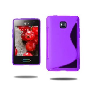 Θήκη κινητού για LG Optimus L3 II S line purple
