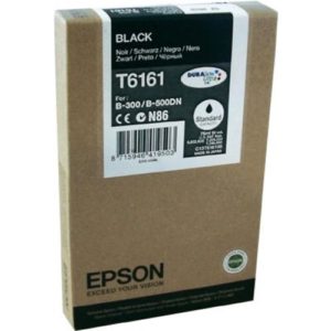 Μελάνι Epson T6161 black 3000pgs