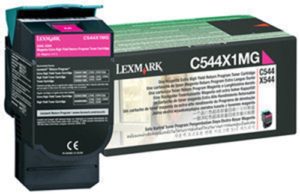 Toner Lexmark C544X1MG magenta 4000pgs