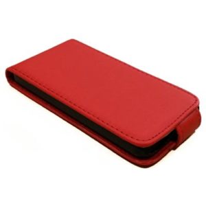 Θήκη κινητού για iphone 5C πορτοφόλι πίσω κούμπωμα red