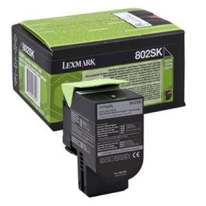 Toner Lexmark 802SK (80C2SK0) black 2500pgs