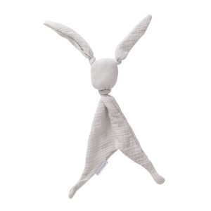 Cottonbaby Κουνελάκι Αγκαλιάς Cottonsoft Ανοιχτό Γκρι (35 cm)
