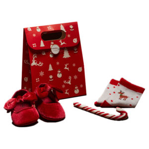 Gift It Χριστουγεννιάτικη Τσάντα Δώρου Baby Girl