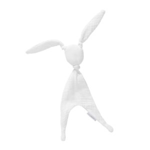 Cottonbaby Κουνελάκι Αγκαλιάς Cottonsoft Λευκό (35 cm)