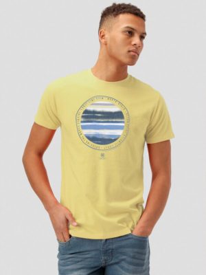 Marcus Priga T-shirt Κίτρινο 3501