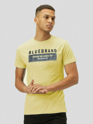 Marcus Jett SS T-shirt Κίτρινο 3501