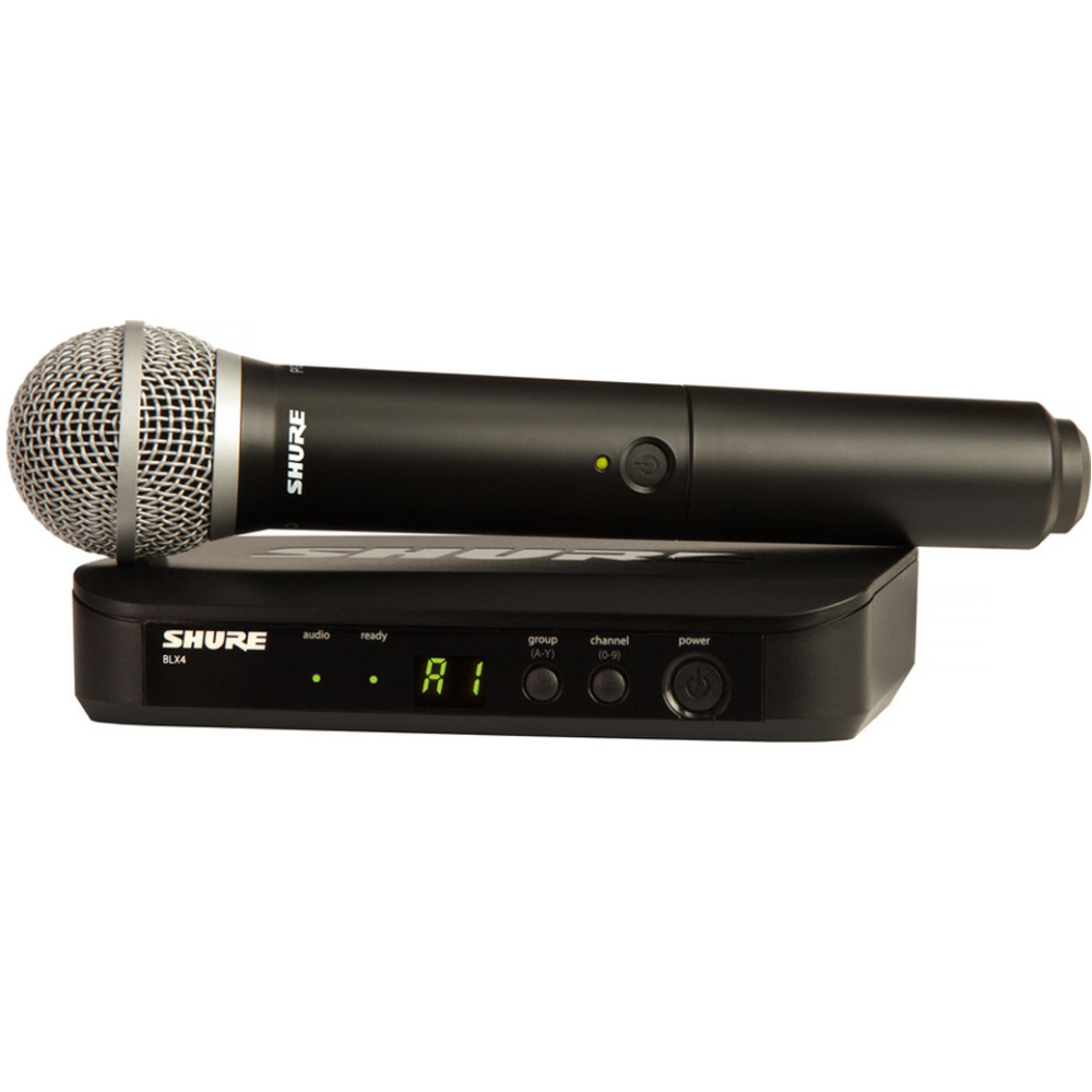SHURE BLX24E/PG58 Ασύρματο Σύστημα Μικροφώνου SHURE BLX24E/PG58 Wireless Microphone System