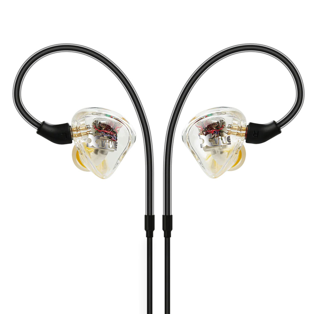 XVIVE T9 Ακουστικά In Ear Monitor Διάφανο XVIVE T9 In Ear Monitor Earbuds