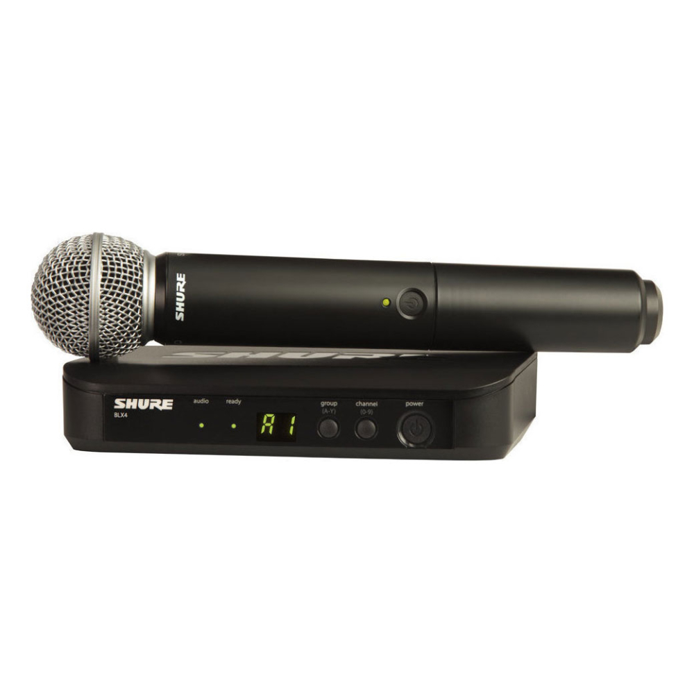 SHURE BLX24E/SM58 Ασύρματο Σύστημα Μικροφώνου SHURE BLX24E/SM58 Wireless Microphone System