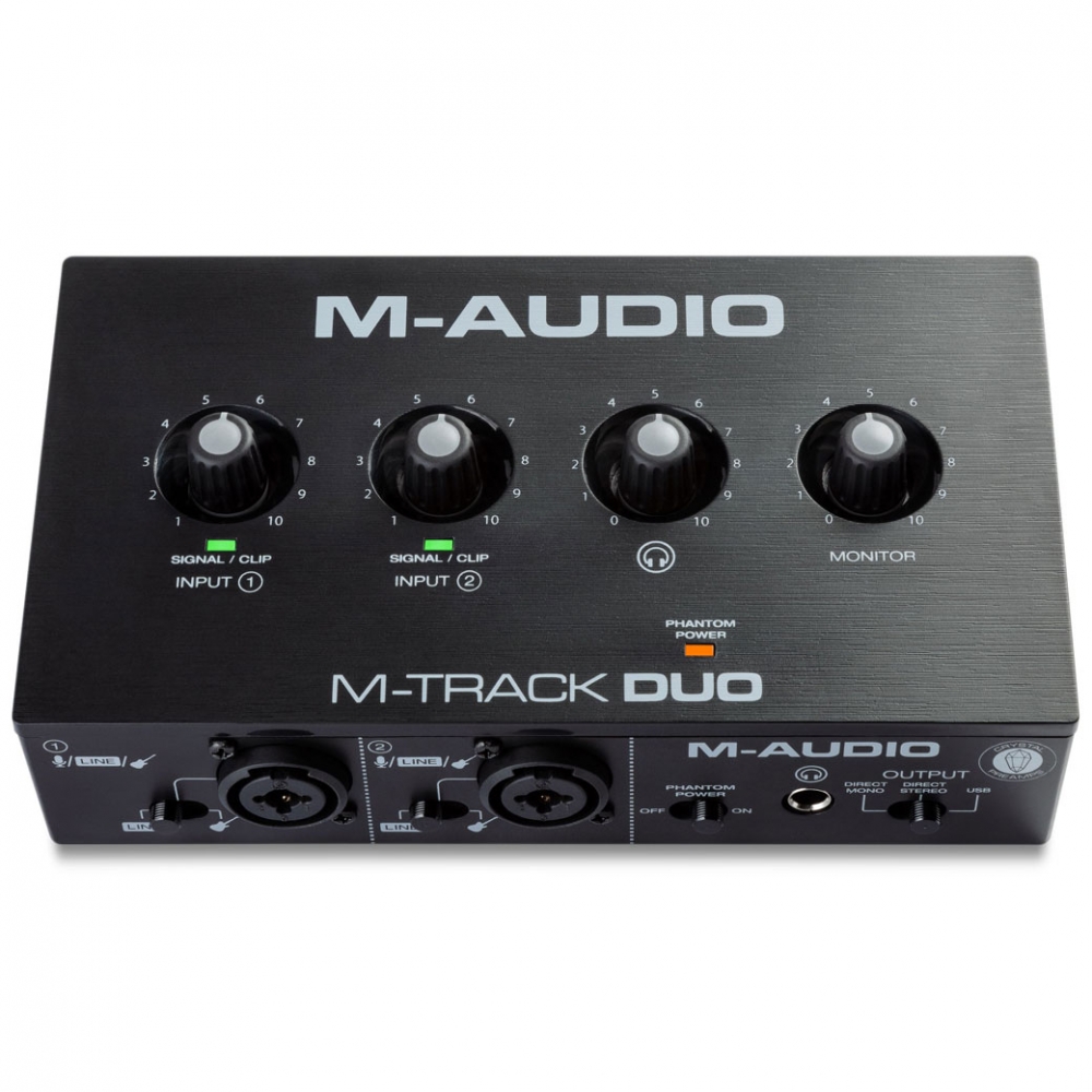 M-AUDIO M-Track Duo Κάρτα Ήχου M-AUDIO M-Track Duo Audio Interface