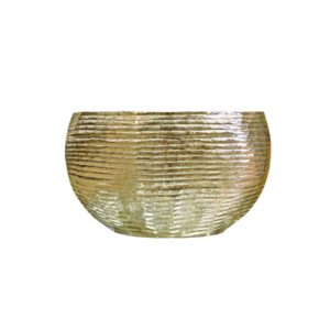 Μπολ μεταλλικό χρυσό Art et Lumiere 10570 39cm X 16cm Χ 22cm