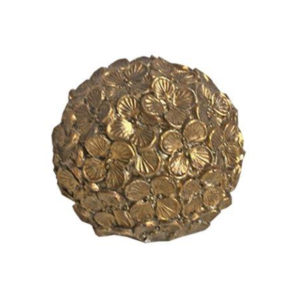 Διακοσμητική Μπάλα Κεραμική Χρυσό-Μπρονζέ Art et Lumiere 10591 11cm X 11cm
