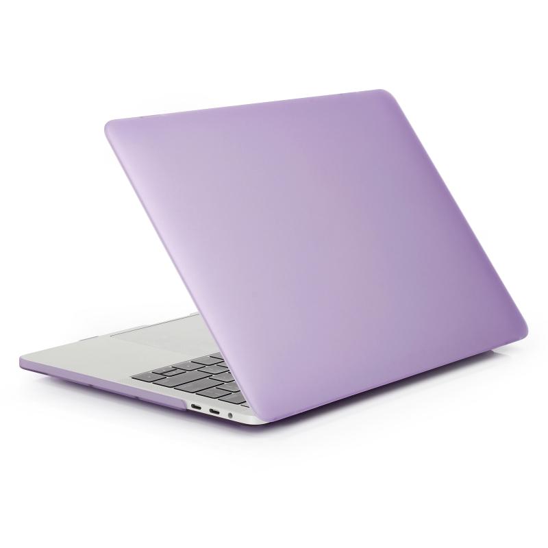 Laptop Matte Style Protective Case For MacBook Pro 13.3 inch A2338 2022(Purple) (OEM)