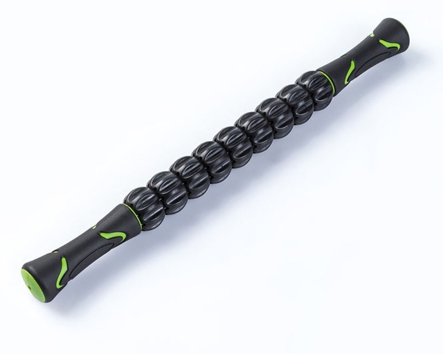 Relieving Muscle Soreness and Cramping Muscle Roller Stick Body Massage Roller(Black) (OEM)