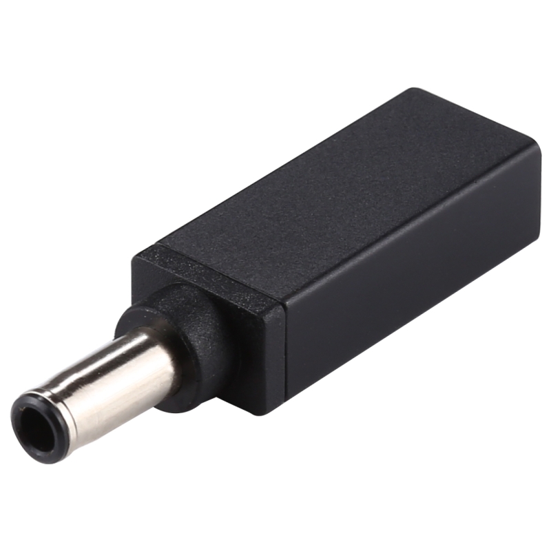 PD 18.5V-20V 5.5x1.0mm Male Adapter Connector(Black) (OEM)