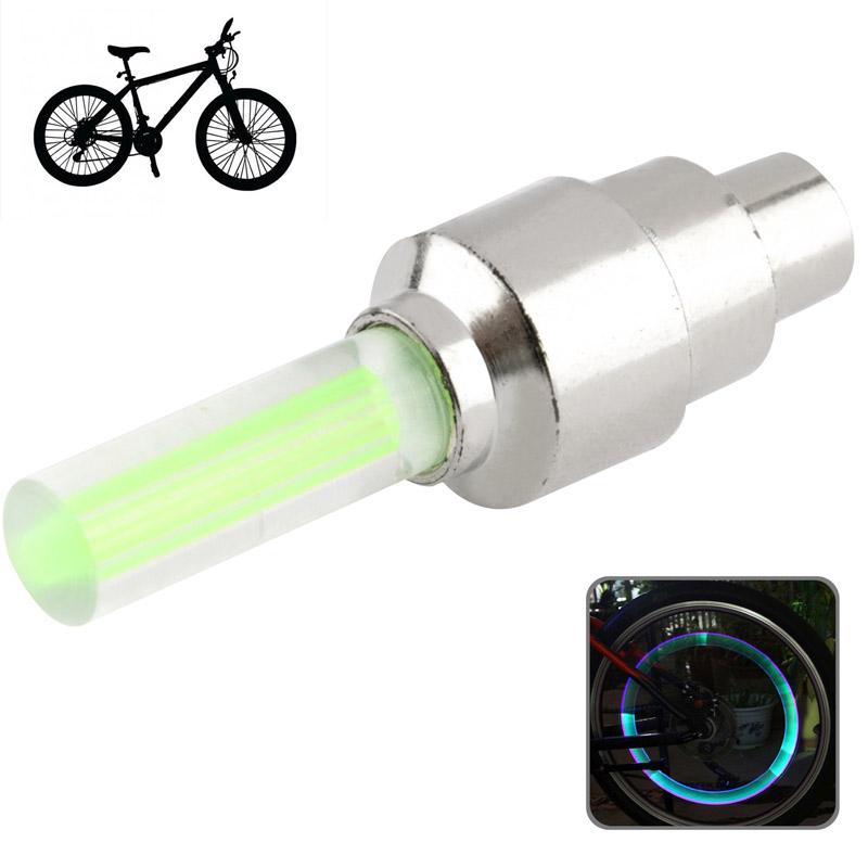 2 PCS Fireflies Series Motion Activated LED Wheel Lights for Bikes and Cars(Green) (OEM)