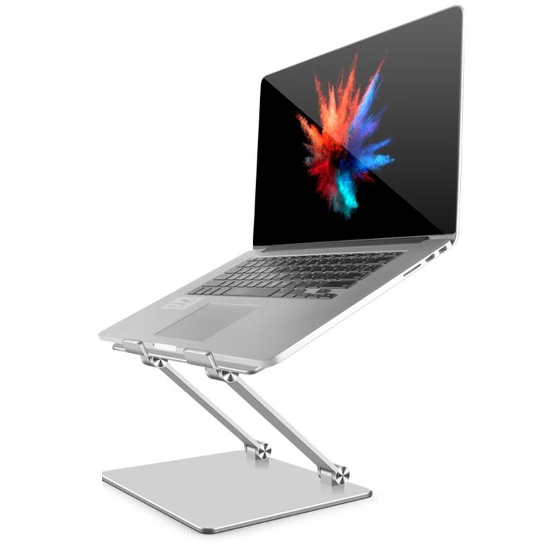 L301 Laptop Portable Adjustable Desktop Cooling Bracket(Moon Silver) (OEM)