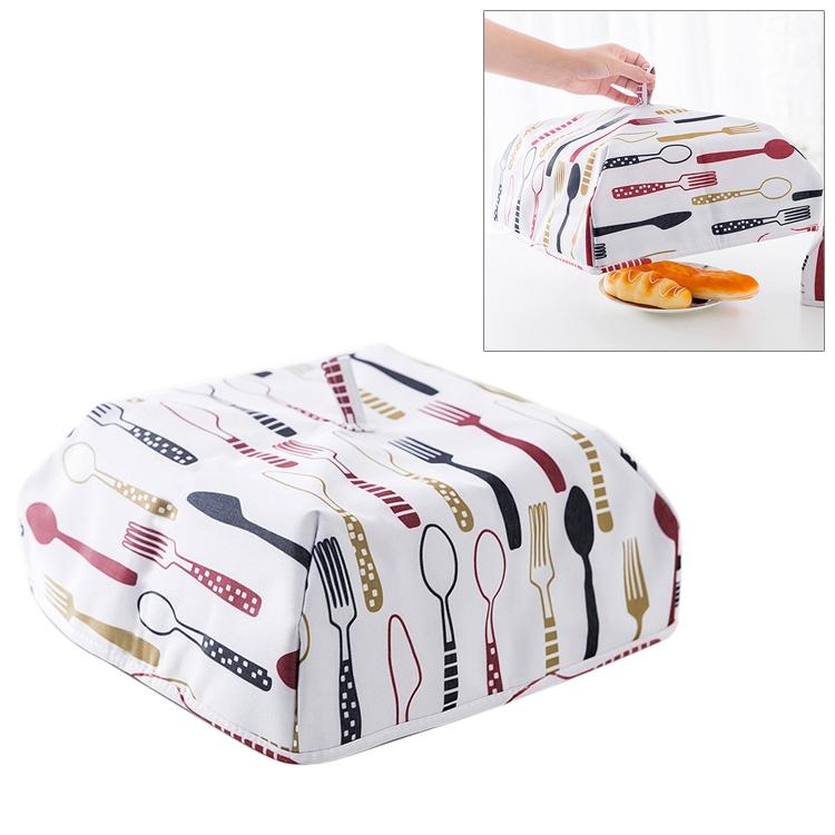 Foldable Thickened Aluminum Foil Food Heat Preservation Cover, Size: L (37 x 37 x 15cm)(Red) (OEM)
