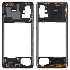 For Samsung Galaxy A71 Middle Frame Bezel Plate (Black) (OEM)