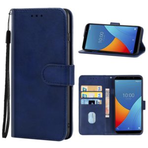For Wiko Sunny 5 Leather Phone Case(Blue) (OEM)