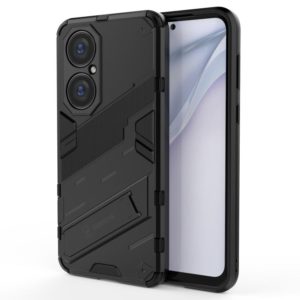 For Huawei P50 Punk Armor 2 in 1 PC + TPU Shockproof Case with Invisible Holder(Black) (OEM)