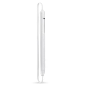 Apple Pencil Shockproof Soft Silicone Protective Cap Holder Sleeve Pouch Cover for iPad Pro 9.7 / 10.5 / 11 / 12.9 Pencil Accessories (White) (OEM)
