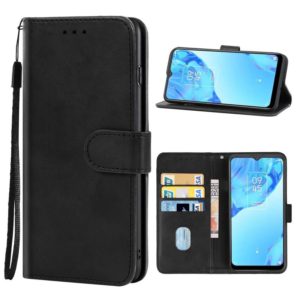 Leather Phone Case For TCL 20B(Black) (OEM)