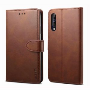 For Samsung Galaxy A30s / A50 / A50S GUSSIM Business Style Horizontal Flip Leather Case with Holder & Card Slots & Wallet(Brown) (GUSSIM) (OEM)