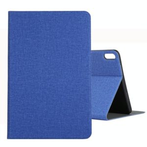 For Huawei Matepad Pro 10.8 inch Craft Cloth TPU Protective Case with Holder(Blue) (OEM)