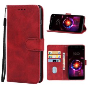 Leather Phone Case For LG X power 3(Red) (OEM)
