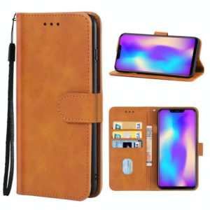 Leather Phone Case For Leagoo S9(Brown) (OEM)