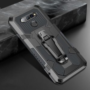 For LG K51 Machine Armor Warrior Shockproof PC + TPU Protective Case(Space Gray) (OEM)