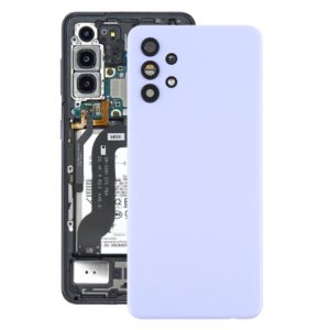For Samsung Galaxy A32 5G Battery Back Cover with Camera Lens Cover (Purple) (OEM)