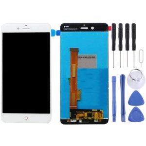 OEM LCD Screen for ZTE Nubia Z17 Mini / NX569J / NX569H with Digitizer Full Assembly (White) (OEM)