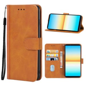 For Sony Xperia 10 IV Leather Phone Case(Brown) (OEM)