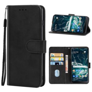 For Nokia C200 Leather Phone Case(Black) (OEM)