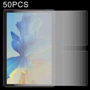 For Cubot Tab 10 50 PCS 0.26mm 9H 2.5D Tempered Glass Film (OEM)