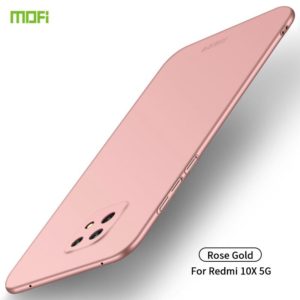For Xiaomi Redmi 10X 5G MOFI Frosted PC Ultra-thin Hard Case(Rose Gold) (MOFI) (OEM)