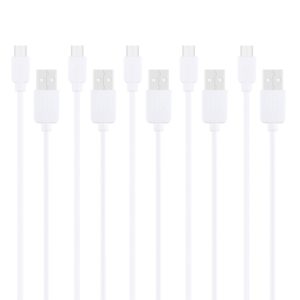 5 PCS HAWEEL 1m High Speed Micro USB to USB Data Sync Charging Cable Kits, For Samsung, Huawei, Xiaomi, LG, HTC and other Smartphones (OEM)