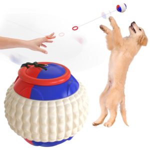 Pet Supplies Training Hand Throwing Ball Dog Molar Bite Resistant Interactive Anti-Boring Toy(Blue) (OEM)