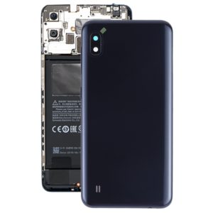 For Galaxy A10 SM-A105F/DS, SM-A105G/DS Battery Back Cover with Camera Lens & Side Keys (Black) (OEM)